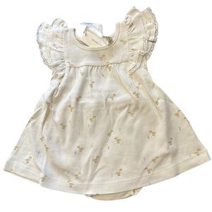NWTS Quincy Mae Flutter Dress, size 12-18 months, ducks, summer, organic cotton